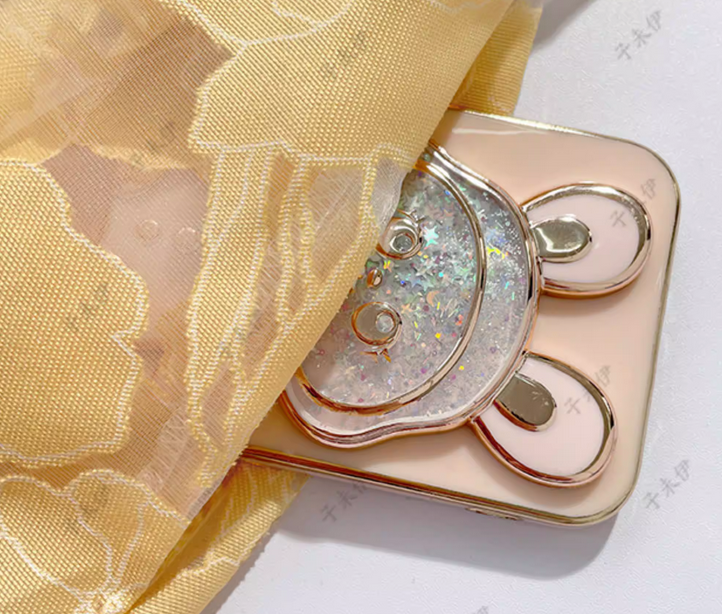 Original Design Yellow Embroidered Organza Midi Skirt-High-Waist Puffy Skirt (SSS0027)